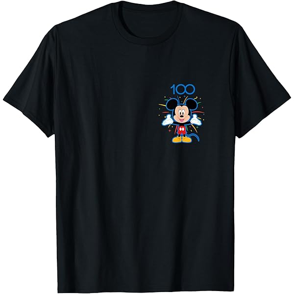 Amazon | ディズニー 100周年記念 ミッキーマウス D100 ロゴ T